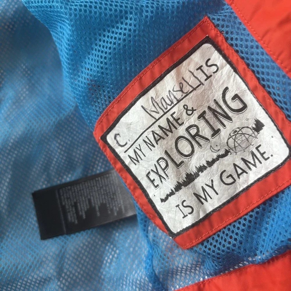 The North Face Dry Vent Lightweight Jacket TODDLER Size 3T Orange Nature Gorp